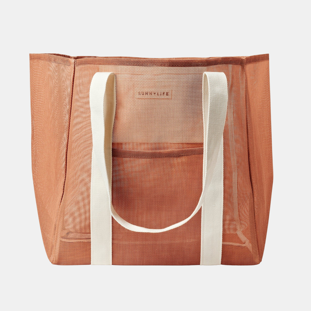 Sunnylife | Mesh Beach Bag Tierra Clay | Shut the Front Door