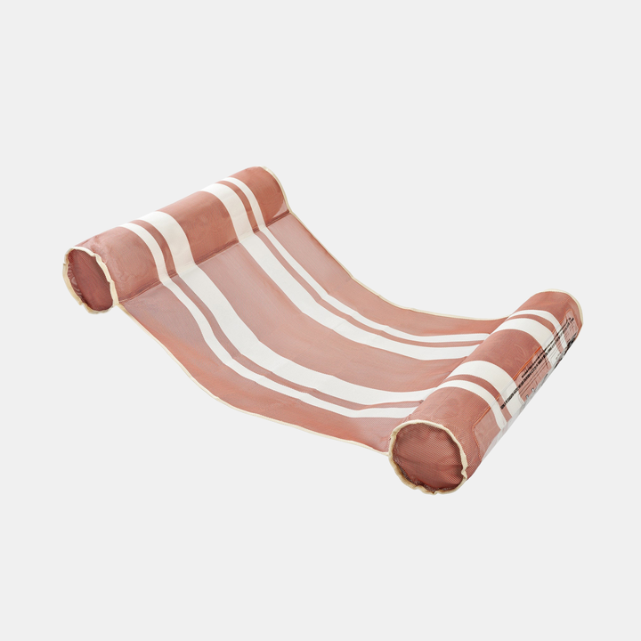 Sunnylife | Mesh Hammock Float Tierra Clay Stripe | Shut the Front Door