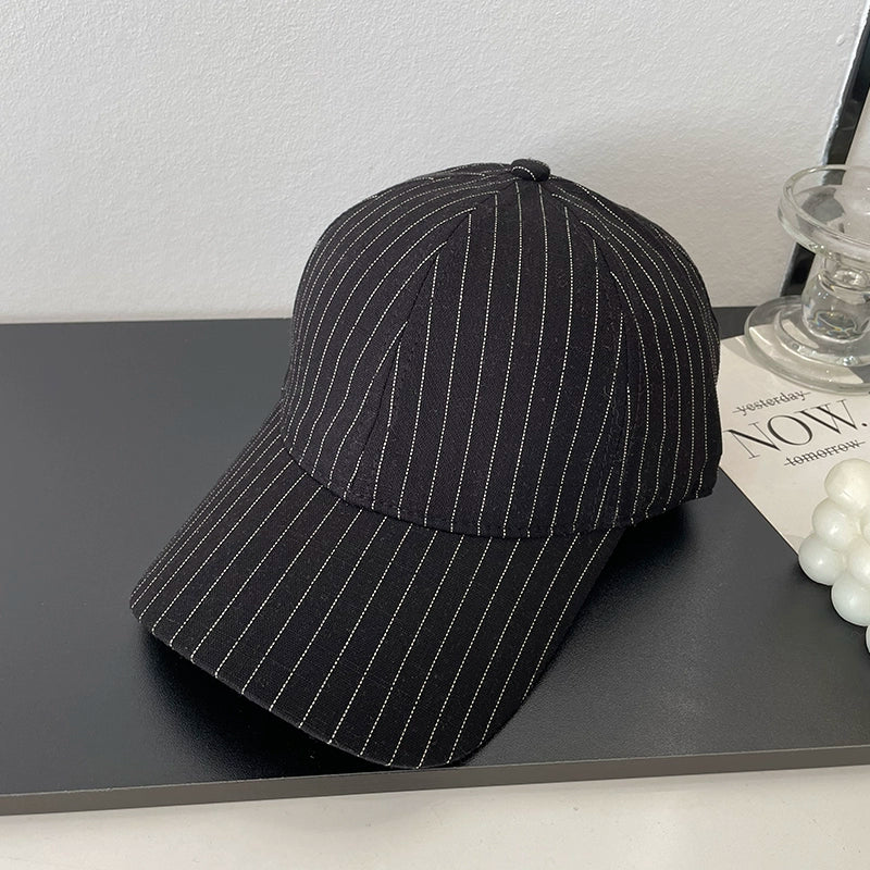 Micah Cap - Black Striped