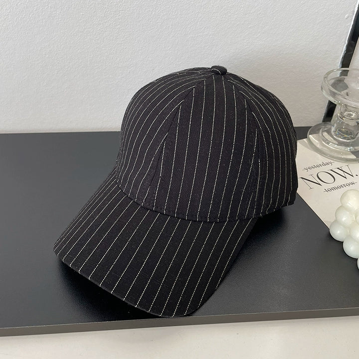 Micah Cap - Black Striped
