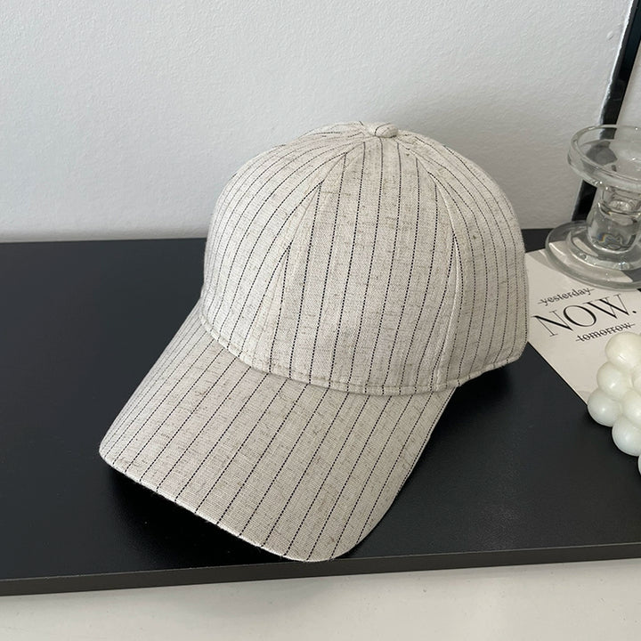 Micah Cap - White Striped