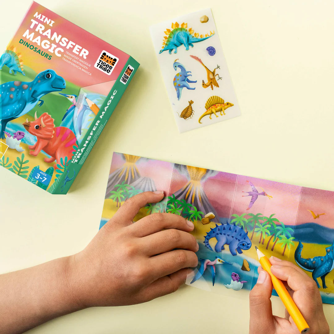 Tiger Tribe | Mini Transfer Magic - Dinosaurs | Shut the Front Door