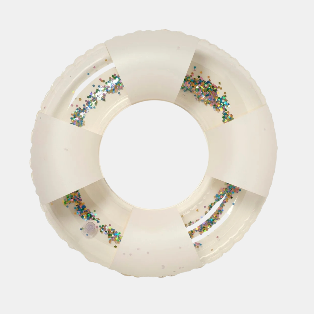 Sunnylife | Mini Tube Pool Ring Cotton Candy Stripe Cotton Candy Stripe | Shut the Front Door