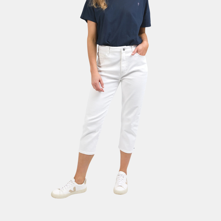 Mollie Capri Jean - White
