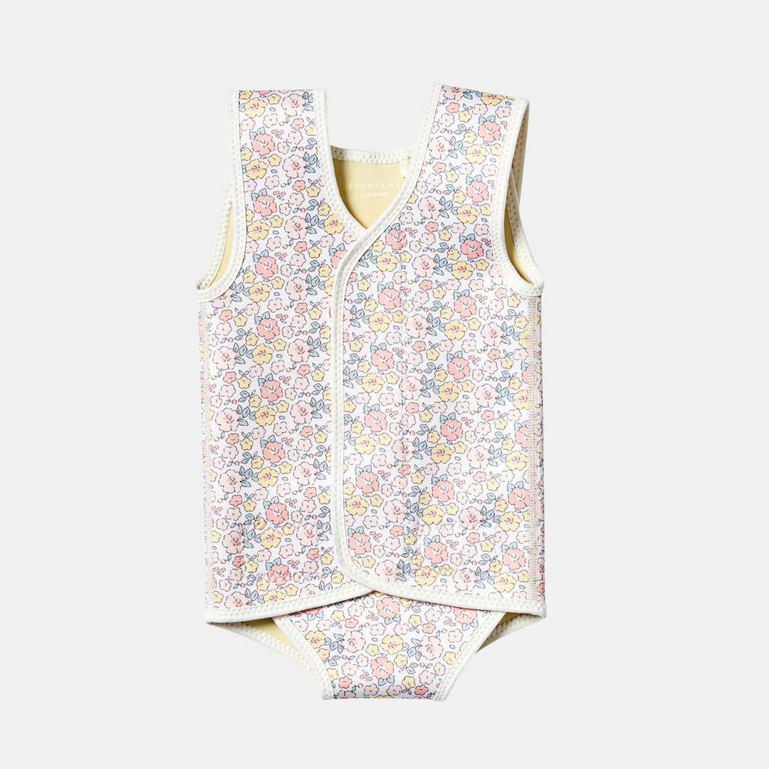 Sunnylife | Natural Rubber Baby Wetsuit Into the Garden Ditsy Floral | Shut the Front Door