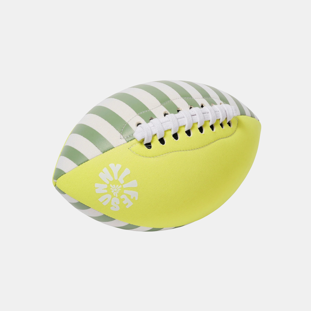 Sunnylife | Neoprene Football - Tides Out Citrus | Shut the Front Door