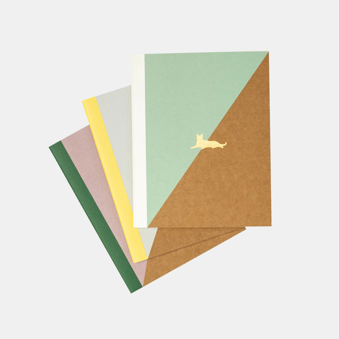 Suck Uk | Notebooks Cat (set of 3) | Shut the Front Door