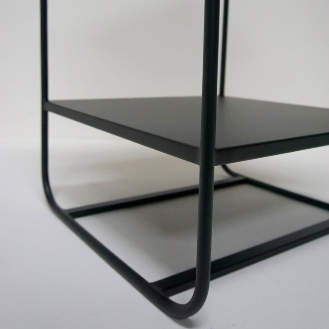 Garcia | Metal Planter Square - Black | Shut the Front Door