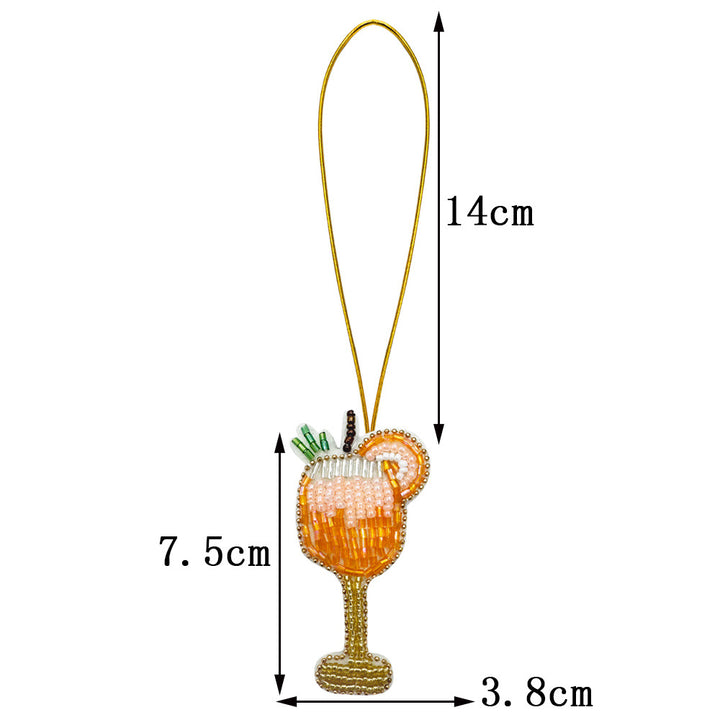 Hanging Orange Spritz Decoration