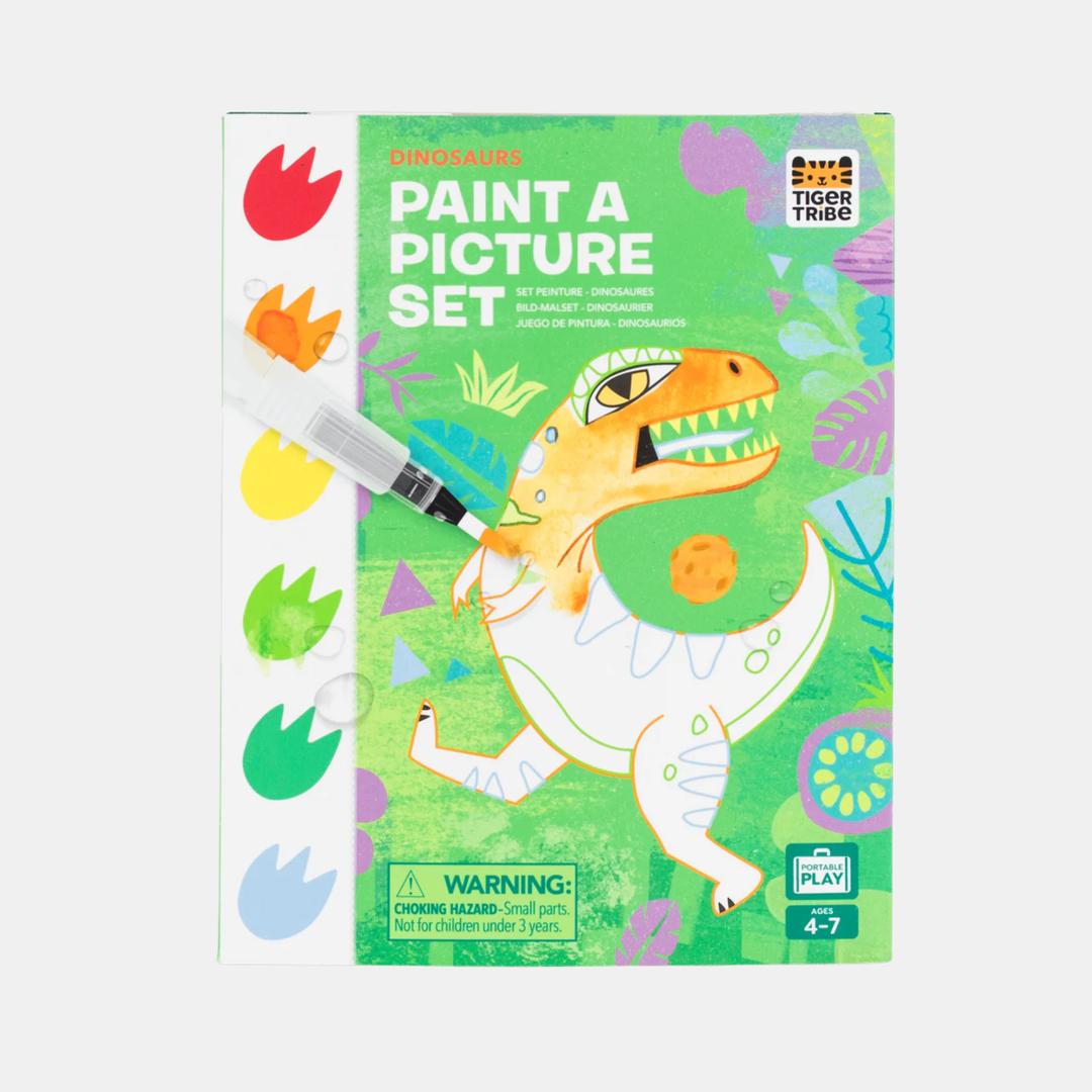 Tiger Tribe | Paint A Picture Set - Dinosaurs | Shut the Front Door