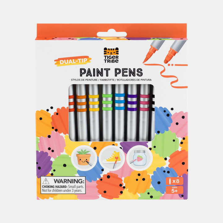 Tiger Tribe | Paint Pens - Dual Tip | Shut the Front Door