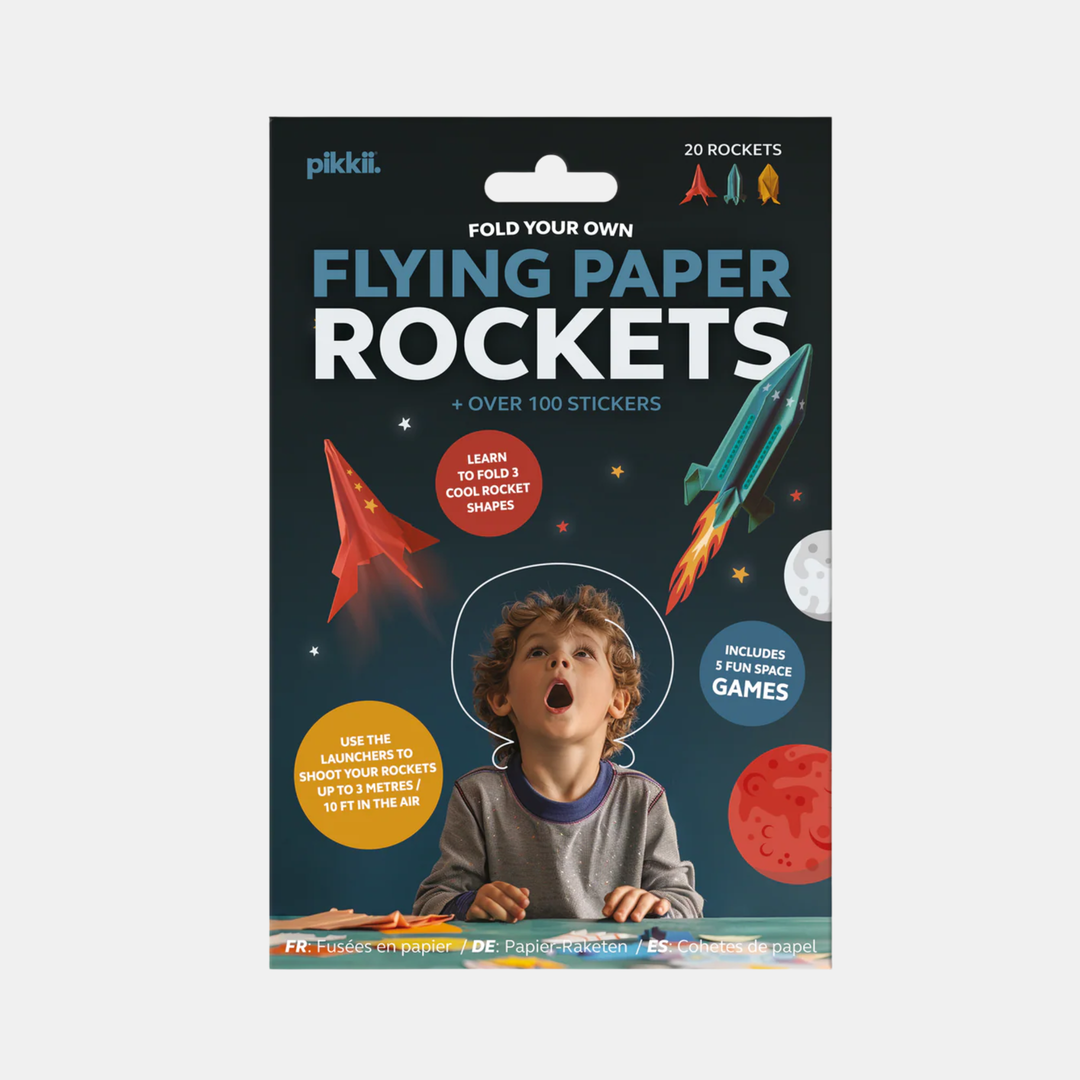 Pikkii | Paper Flying Rockets | Shut the Front Door