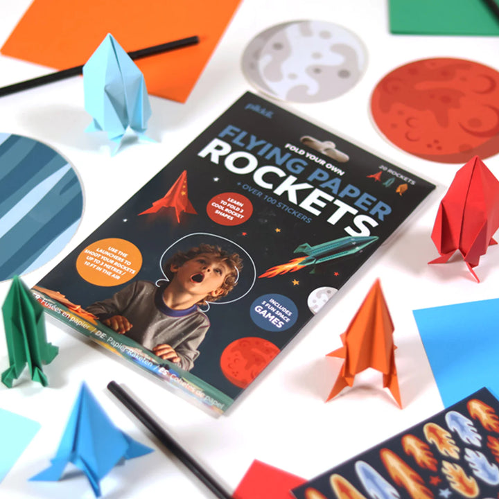 Pikkii | Paper Flying Rockets | Shut the Front Door