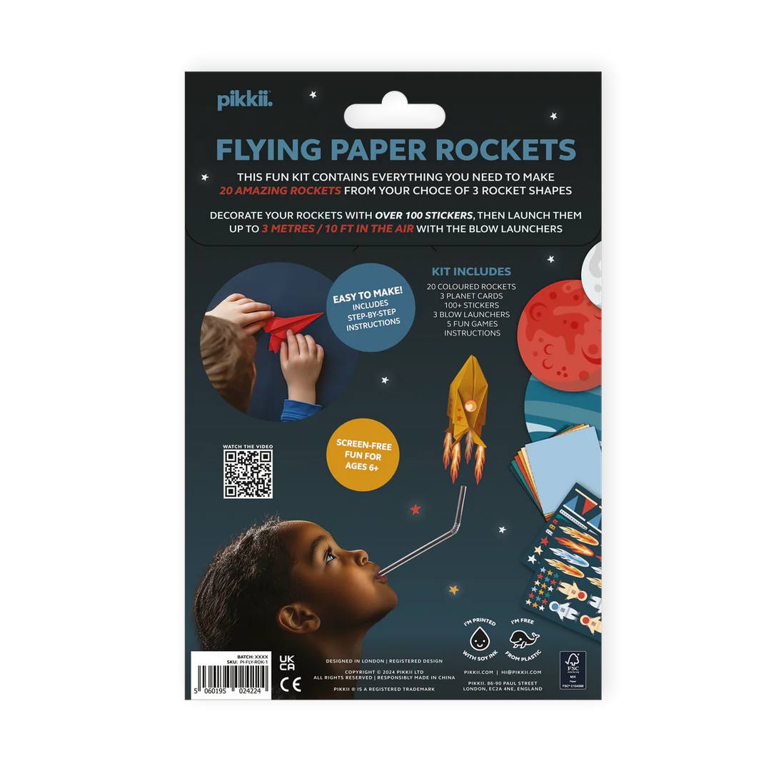 Pikkii | Paper Flying Rockets | Shut the Front Door