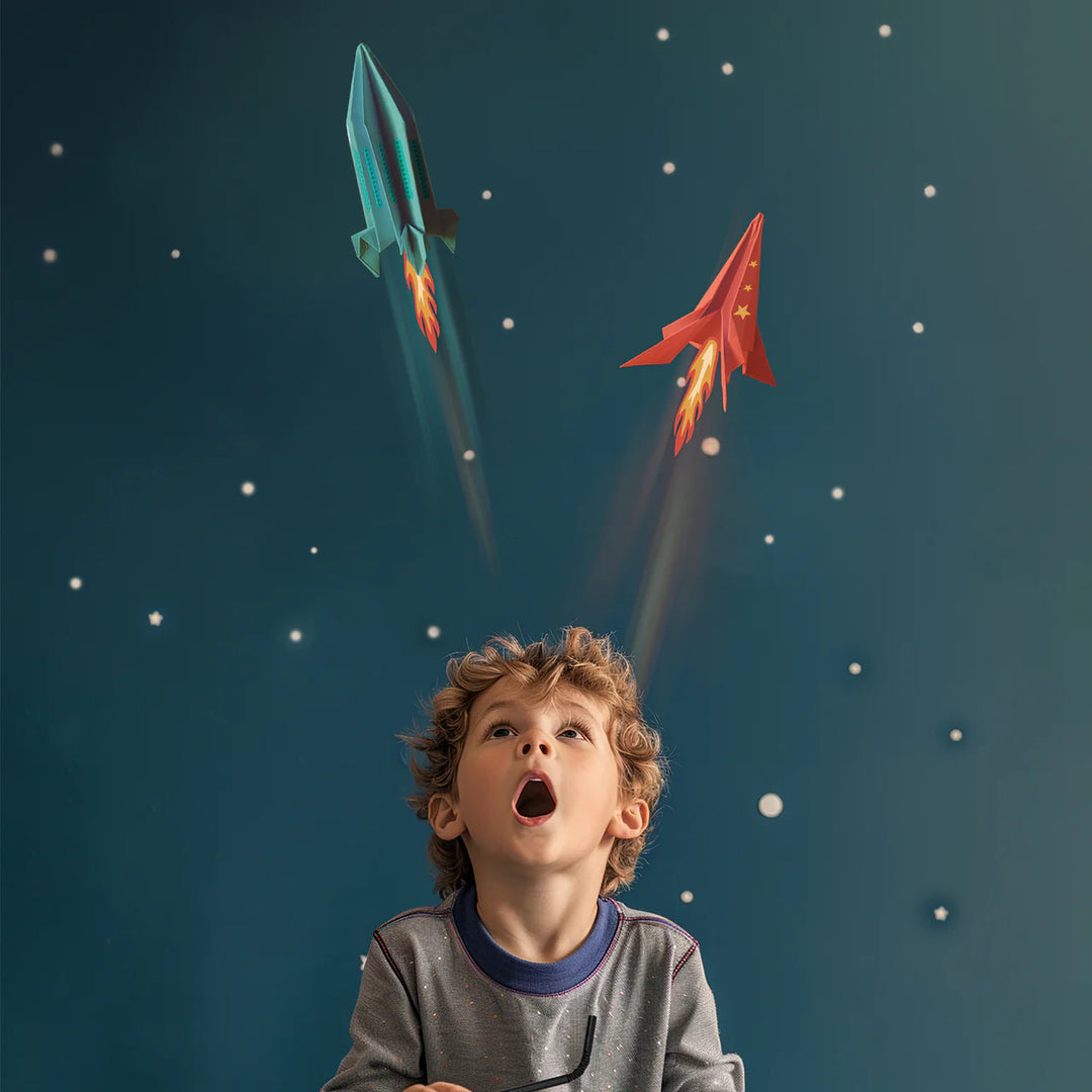 Pikkii | Paper Flying Rockets | Shut the Front Door