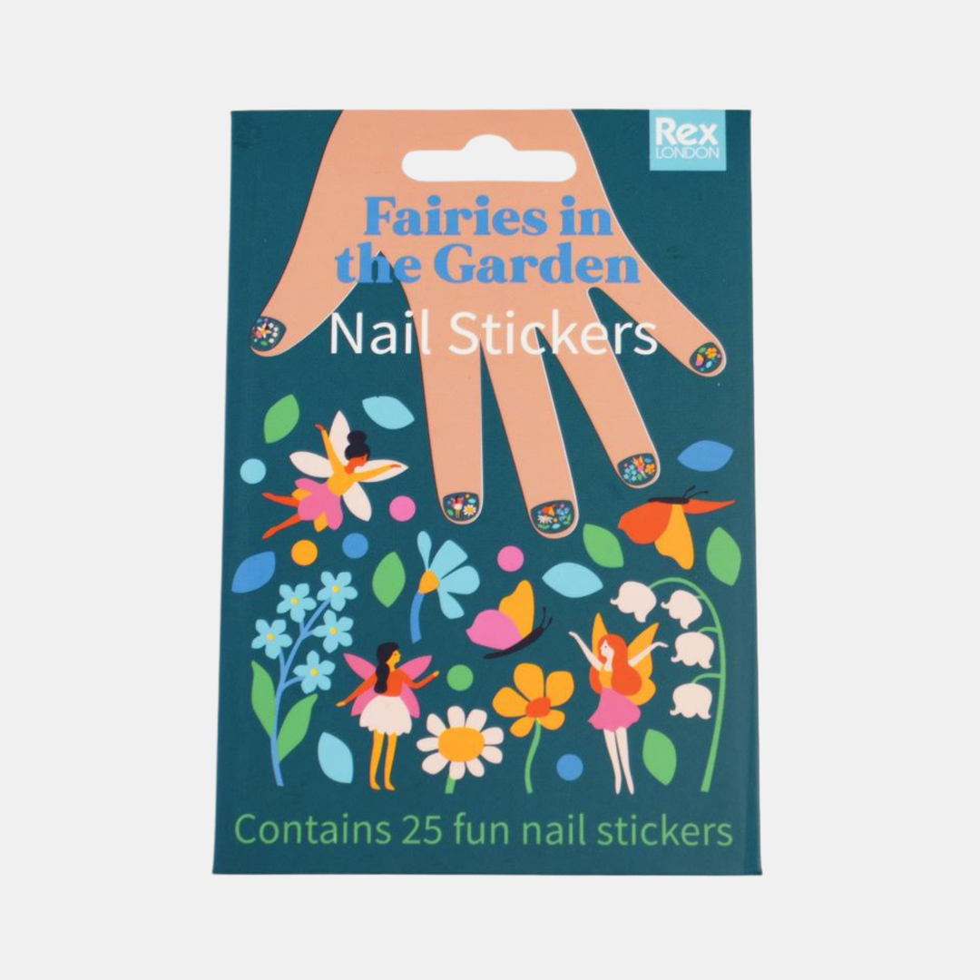 Rex London | Fairies In the Garden Nail Stickers (pk 25) | Shut the Front Door