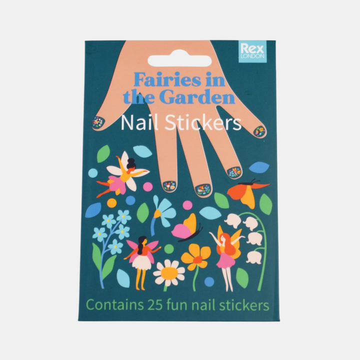 Rex London | Fairies In the Garden Nail Stickers (pk 25) | Shut the Front Door
