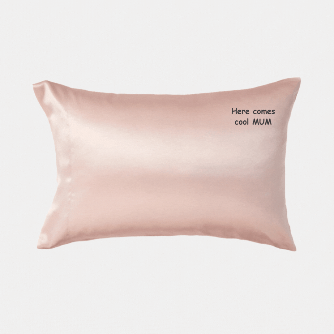Beauty Sleep | Silk Beauty Pillowcase - Pink | Shut the Front Door