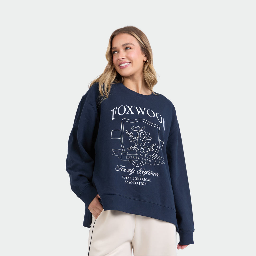 Foxwood | Royal Botanical Crew - Navy | Shut the Front Door