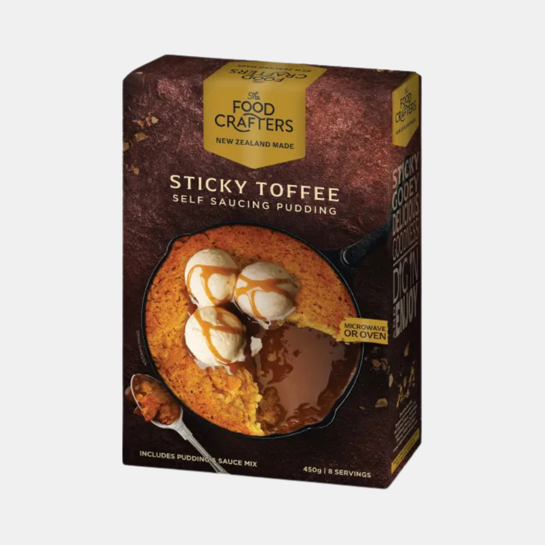 Food Crafters | Pudding Mix - Hot Toffee 450g | Shut the Front Door