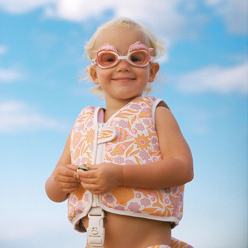 Sunnylife | Kids Swim Goggles - Ocean Magic Pink | Shut the Front Door