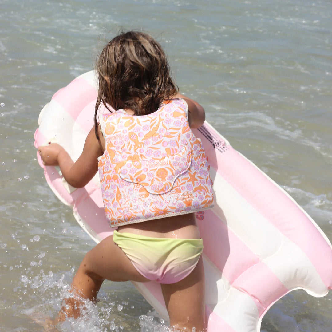 Sunnylife | Kids Surf Mat - Dolphin Surf Co Pink Stripe | Shut the Front Door