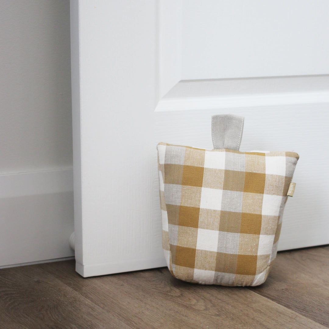 Raine & Humble | Double Check Doorstop - Yellow Sunset | Shut the Front Door