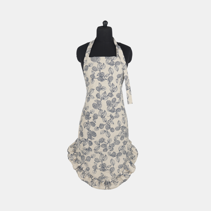 Raine & Humble | Berry Apron - Blue | Shut the Front Door