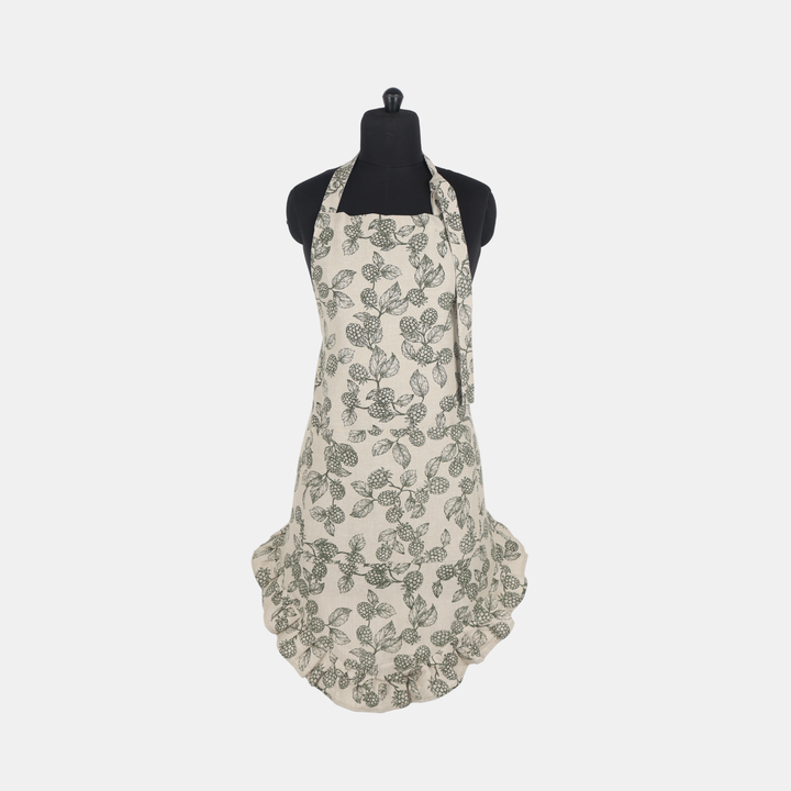 Raine & Humble | Berry Apron - Olive | Shut the Front Door