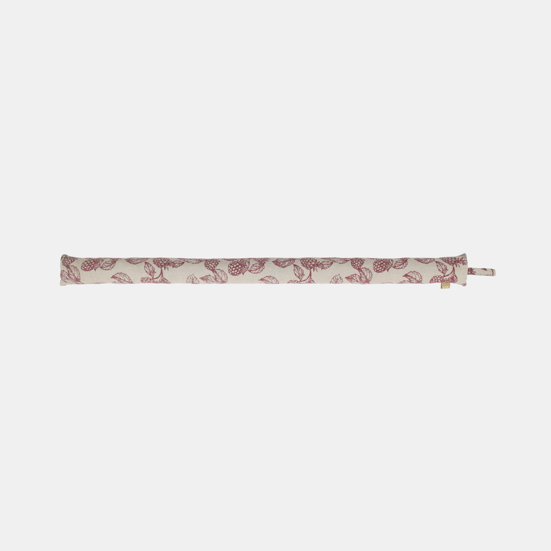 Raine & Humble | Berry Draught Stopper - Red | Shut the Front Door