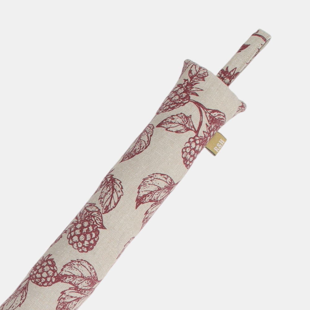 Raine & Humble | Berry Draught Stopper - Red | Shut the Front Door
