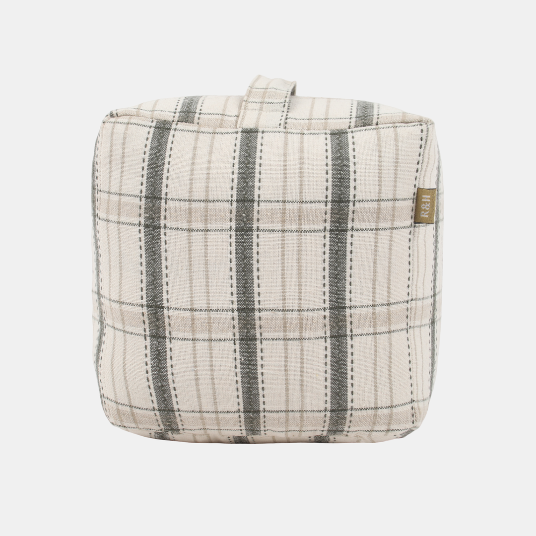 Raine & Humble | Berry Square Door Stopper - Olive | Shut the Front Door