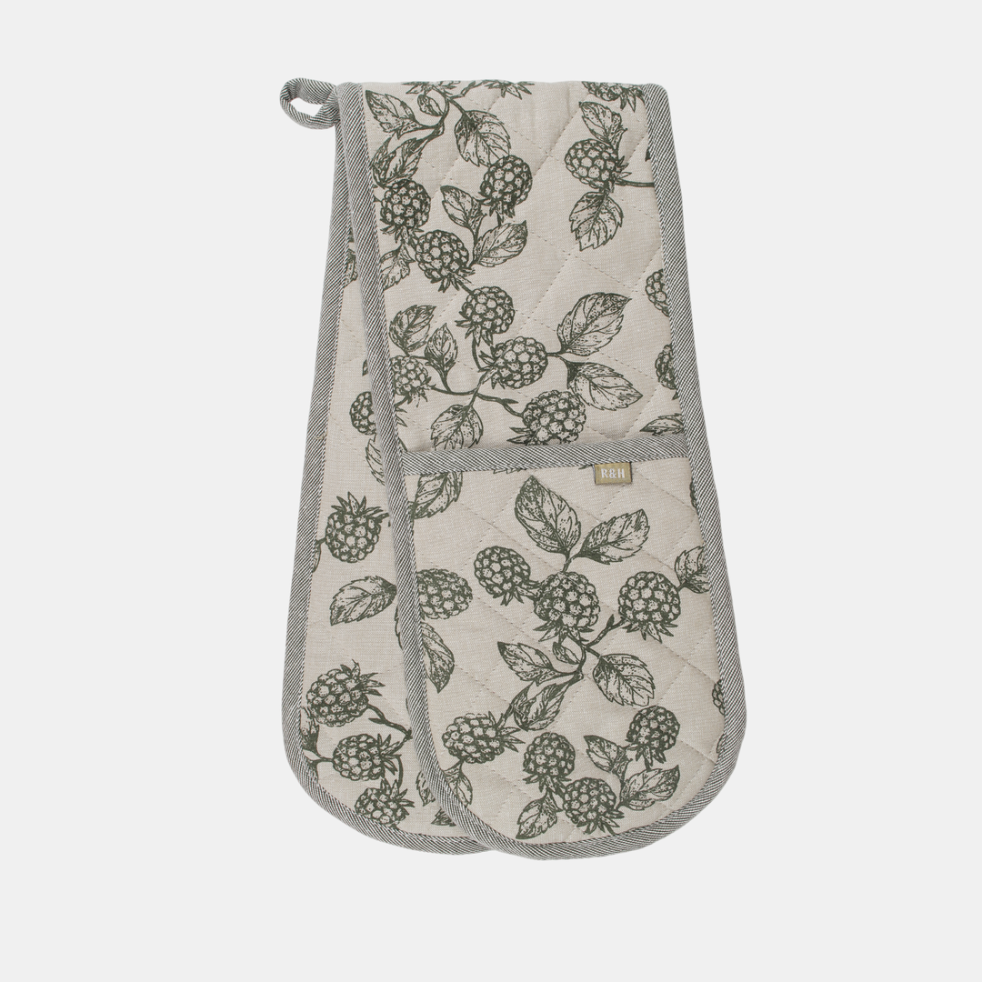 Raine & Humble | Berry Double Oven Glove - Olive | Shut the Front Door