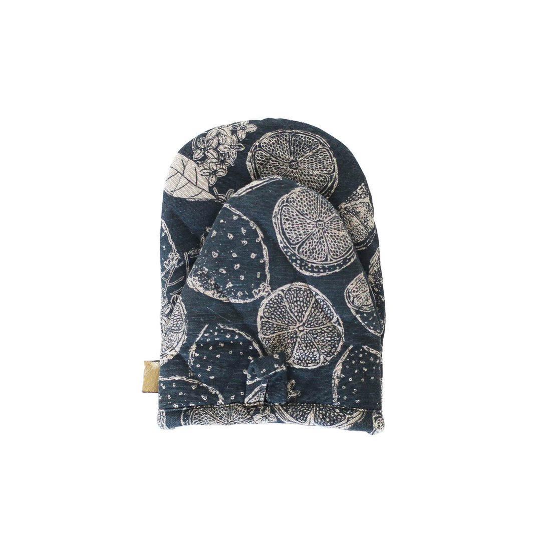 Raine & Humble | Lemon Marmalade Short Oven Glove - Dark Slate | Shut the Front Door
