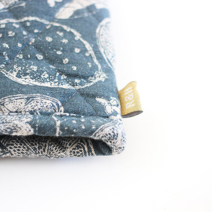 Raine & Humble | Lemon Marmalade Short Oven Glove - Dark Slate | Shut the Front Door