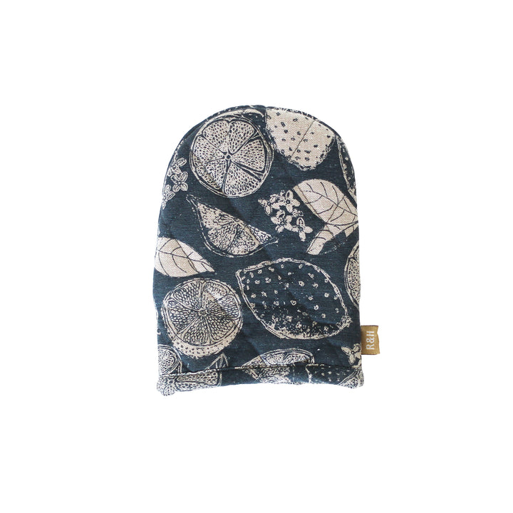 Raine & Humble | Lemon Marmalade Short Oven Glove - Dark Slate | Shut the Front Door