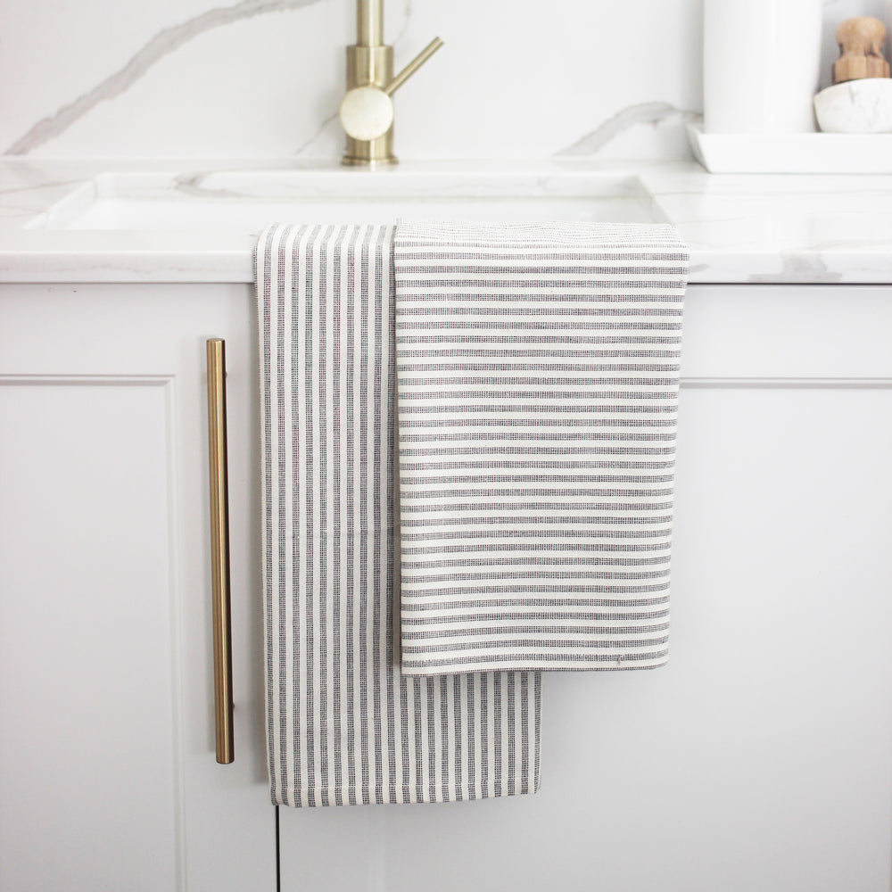 Raine & Humble | Manor Stripe Tea Towel | Shut the Front Door