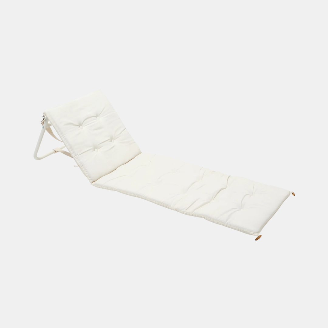 Sunnylife | Reclining Beach Chair - Casa Cream | Shut the Front Door