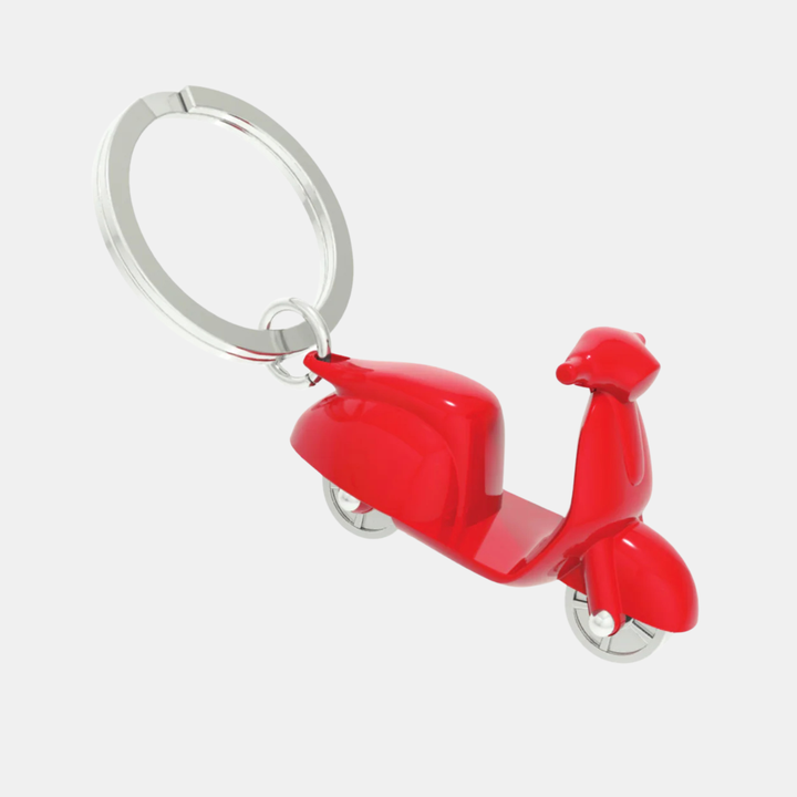 Red Scooter Keychain 2025