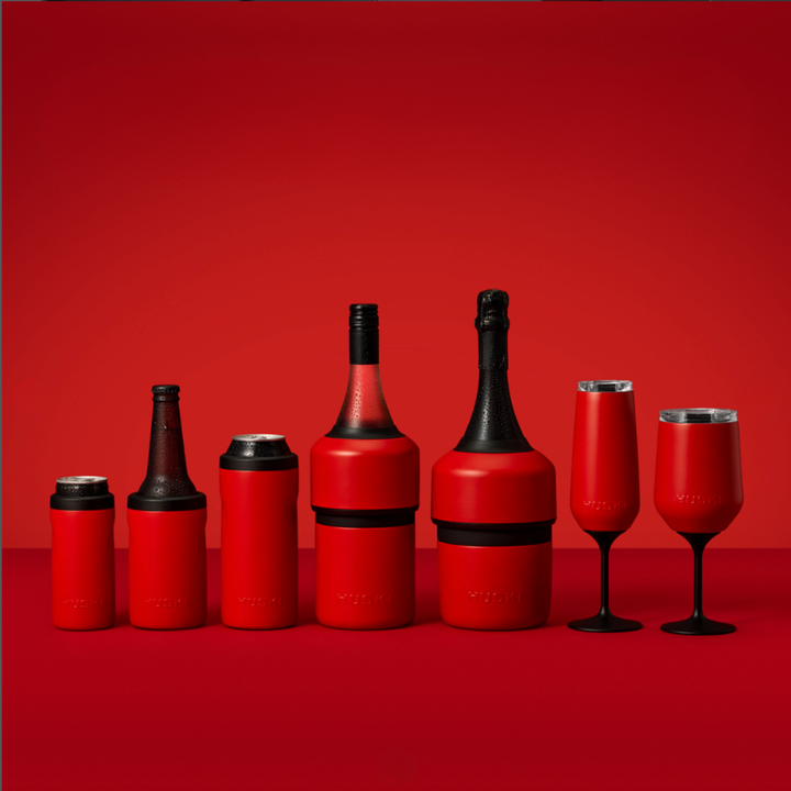 Huski Champagne Cooler - Red