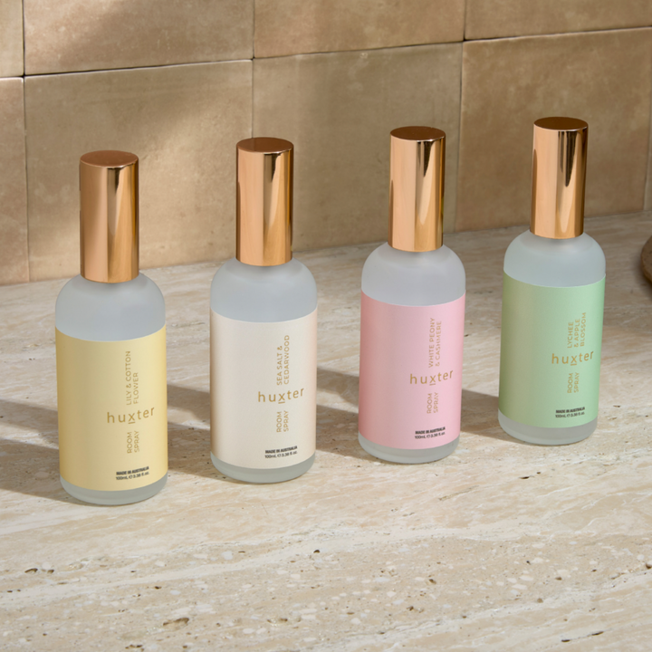 Huxter | Room Spray Boxed - Sea Salt & Cedarwood 100ml | Shut the Front Door