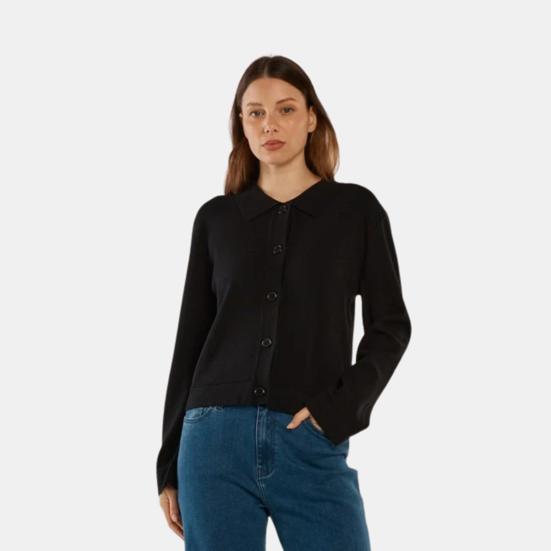 Betty Basics | Rosie Cardigan - Black | Shut the Front Door
