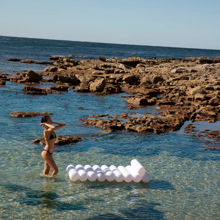 Sunnylife | The Resort Tube Lilo Float White | Shut the Front Door