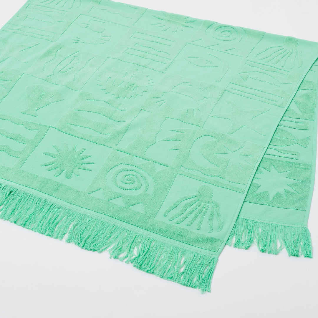 Sunnylife | Luxe Towel - De Playa Esmeralda | Shut the Front Door