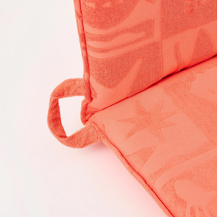 Sunnylife | Terry Folding Seat - De Playa Coral | Shut the Front Door