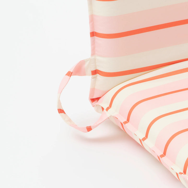 Sunnylife | Folding Seat Summer Stripe Strawberry Sorbet | Shut the Front Door