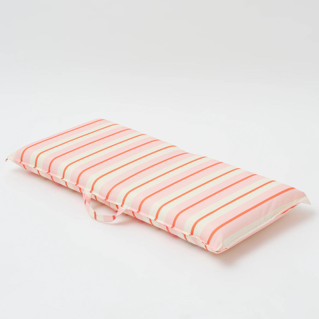Sunnylife | Folding Seat Summer Stripe Strawberry Sorbet | Shut the Front Door