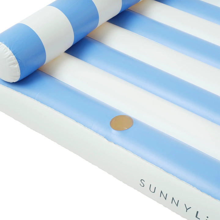 Sunnylife | Luxe Lilo - Blue Stripe | Shut the Front Door