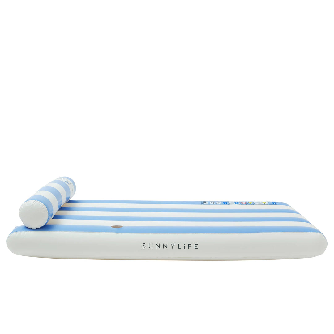 Sunnylife | Luxe Lilo - Blue Stripe | Shut the Front Door
