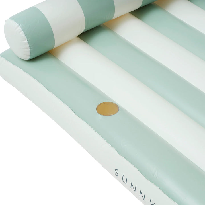 Sunnylife | Luxe Lilo - Green Stripe | Shut the Front Door